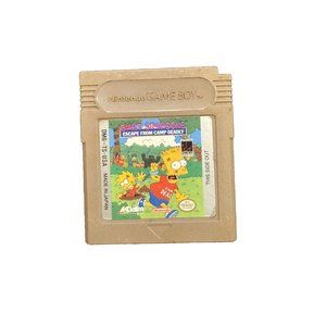 Bart Simpson's Escape From Camp Deadly (Nintendo Game Boy)